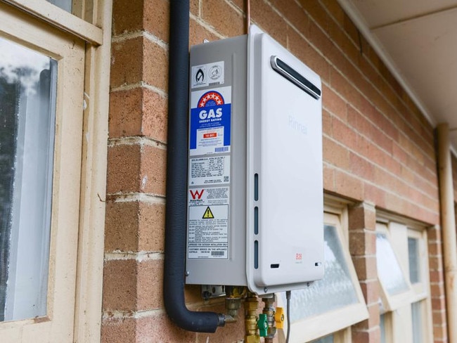 Many hot water systems have components made overseas, with the local industry to help determine appropriate thresholds for the new rebates. Picture: NCA NewsWire / Brenton Edwards