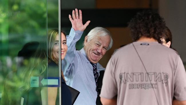 Former Kimberley College principal Paul Thomson arrives at the Brisbane Magistrates Court. Picture: Dan Peled / NCA NewsWire