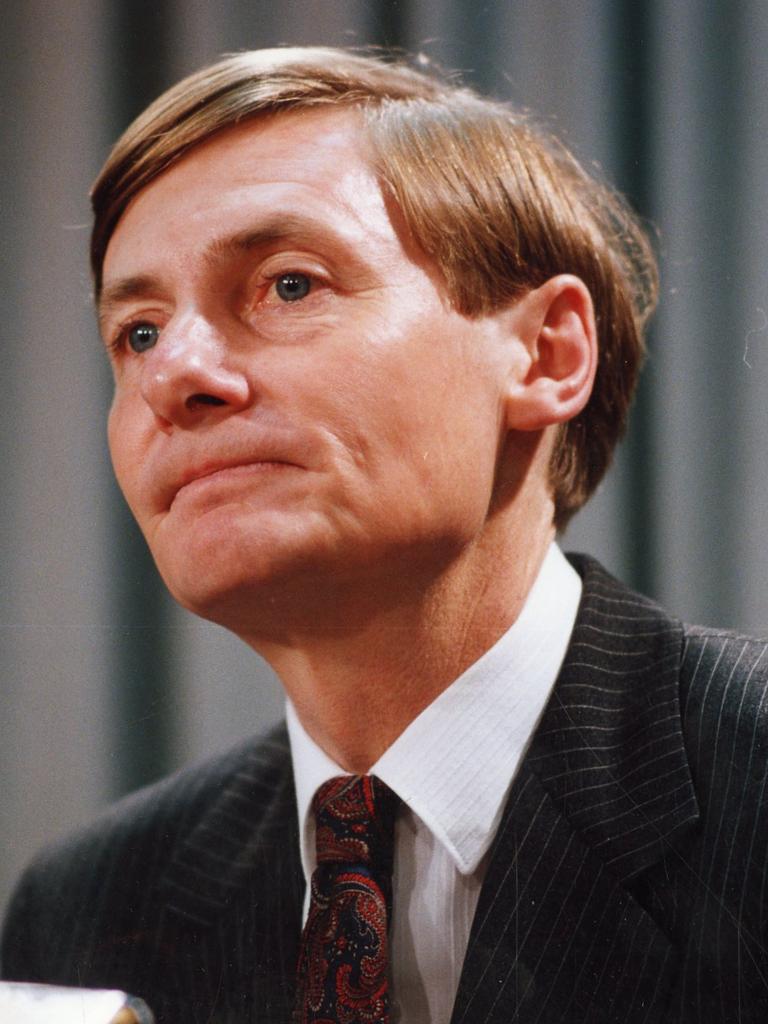 Forer South Australian Premier John Bannon in 1992.