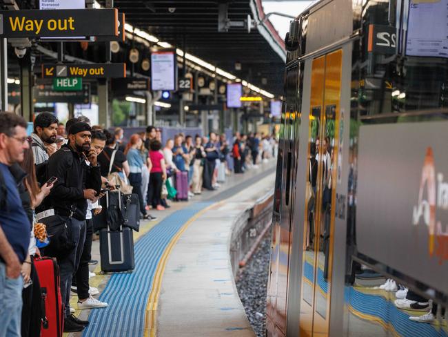 Train workers have been granted an extra pay rise. Picture: David Swift