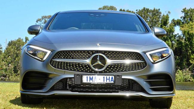 The Mercedes-Benz CLS450 Coupe. Picture: John McCutcheon