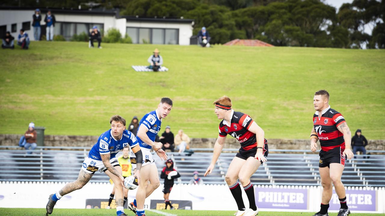 North Sydney Bears taking on the Newtown Jets in a top of the table clash in the NSW Cup at Henson Park. Picture: Tom Parrish