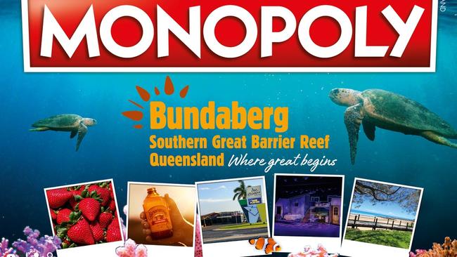 The Playhouse Theatre will feature on a unique Bundaberg Monopoly board.