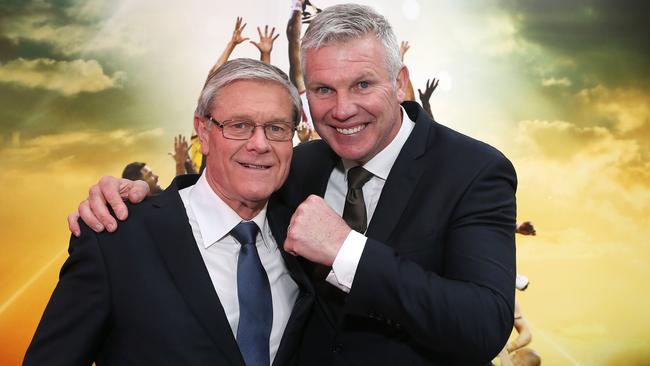 Foxtel Fox Footy fan event.  David Parkin and Danny Frawley