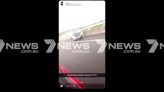 Peninsula Link road rage caught on camera (7 News)