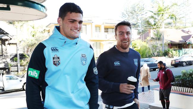 Maloney is the senior partner in the halves combination. Picture: Brett Costello