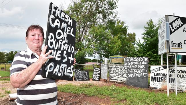 Meat pie queen, Fran Hodgetts, arch-rival of Paddy Moriarty.