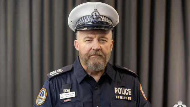 NT Police Senior Sergeant Stefan Vilhelm Herold was awarded the Australian Police Medal on Saturday, January 26.