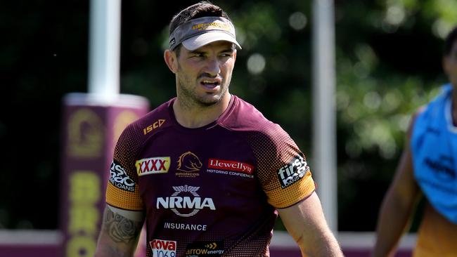 Matt Gillett did not train with his Broncos teammates on Sunday. Picture: AAP