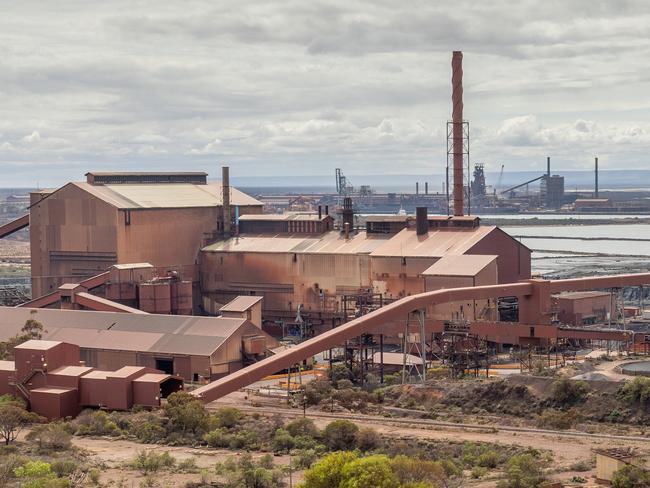 Hummock Hill Lookout. Overview of the town of Whyalla SA. Pictured on 26th September 2024. Picture: Ben Clark