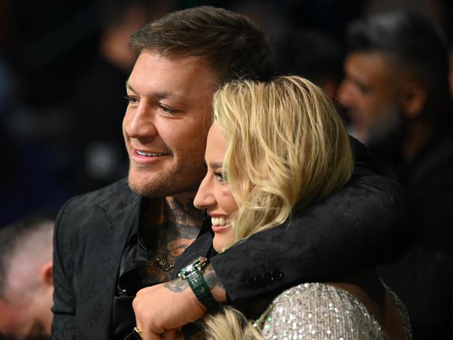 Conor McGregor and Bridges photographed ringside at a Katie Taylor fight “broke the internet”. Picture: Stephen McCarthy/Sportsfile/Getty Images