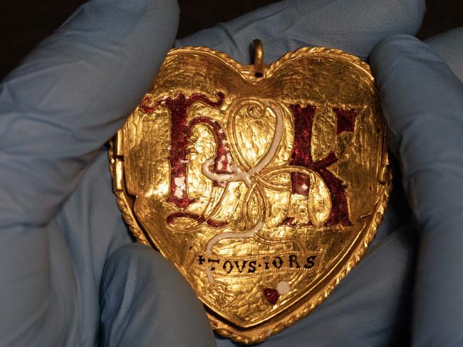 Henry VIII pendant. Picture: Dan Kitwood / Getty Images / New York Times.
