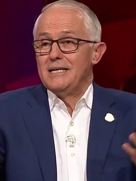 Malcolm Turnbull on Q&amp;A.