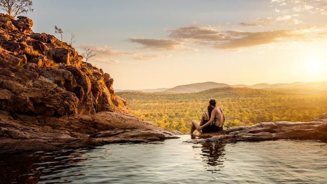 Gunlom Falls is one of the Territory’s many splendours. Picture: Supplied