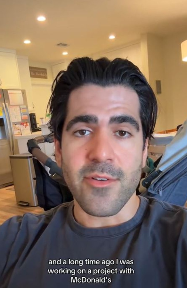 An advertising expert has lifted the lid of one of McDonald's 'subtle' marketing tactics. Picture: TikTok/lukegreatguy