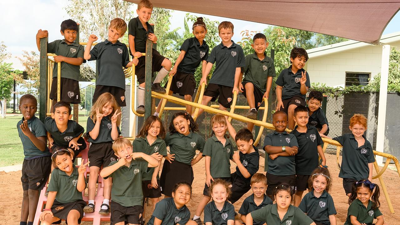 St Paul's Catholic Primary School transition class. All names withheld.