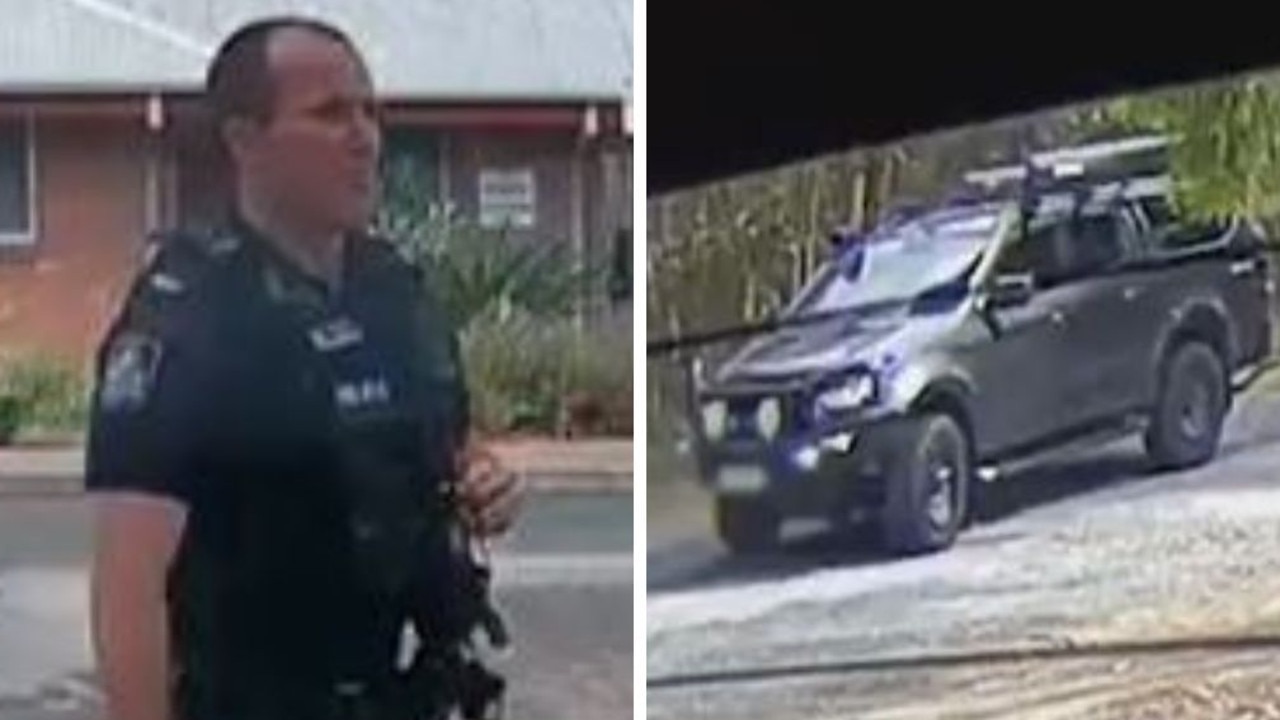 Cops incredible act caught on car park CCTV