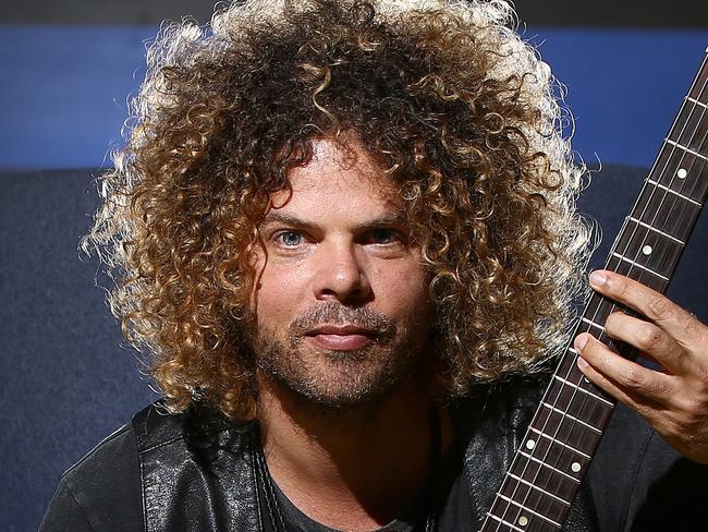 Andrew Stockdale ahead of new album. Pic Chris Pavlich