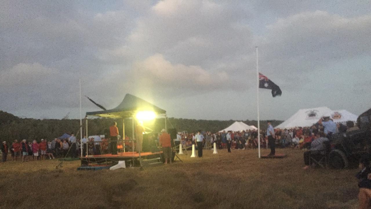 The Dawn Service will be located at the Waddy Point beachfront.