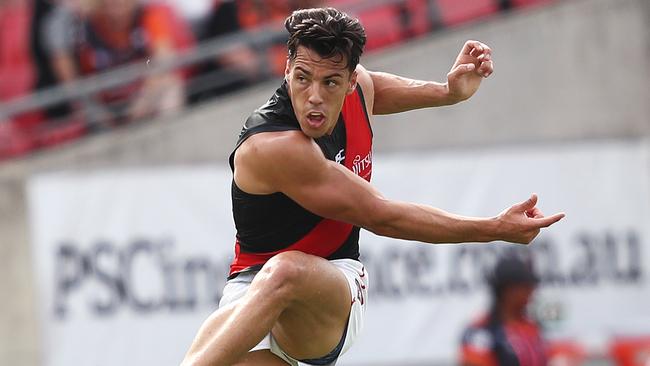 Dylan Shiel’s return to Giants Stadium was not a happy one. Picture. Phil Hillyard