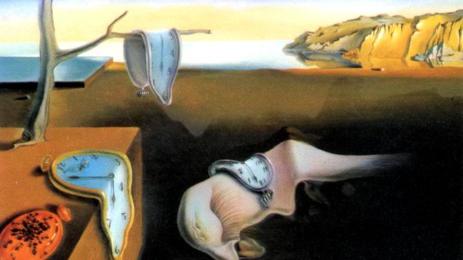 Detail from The Persistence of Memory by Salvador Dali.