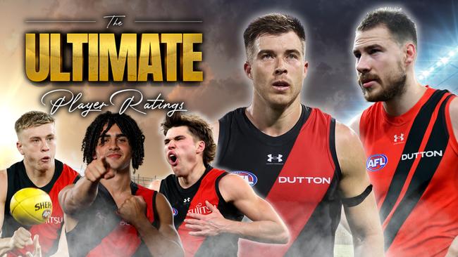 Essendon Bombers 2025 player ratings