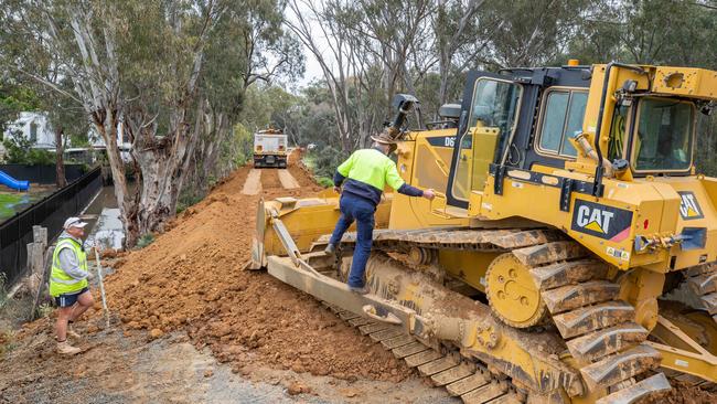 Much work has been put into preparing the town. Picture: Jason Edwards