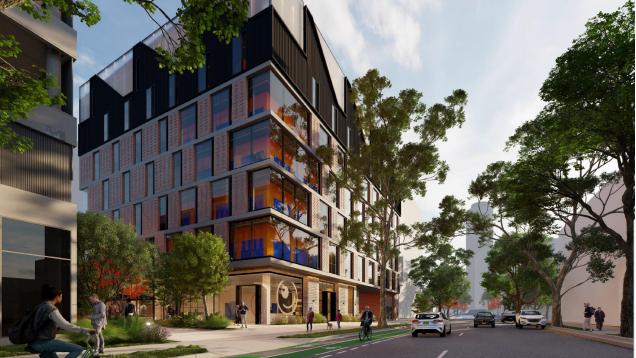 The Hal Architects concept design for Bourke Rd.