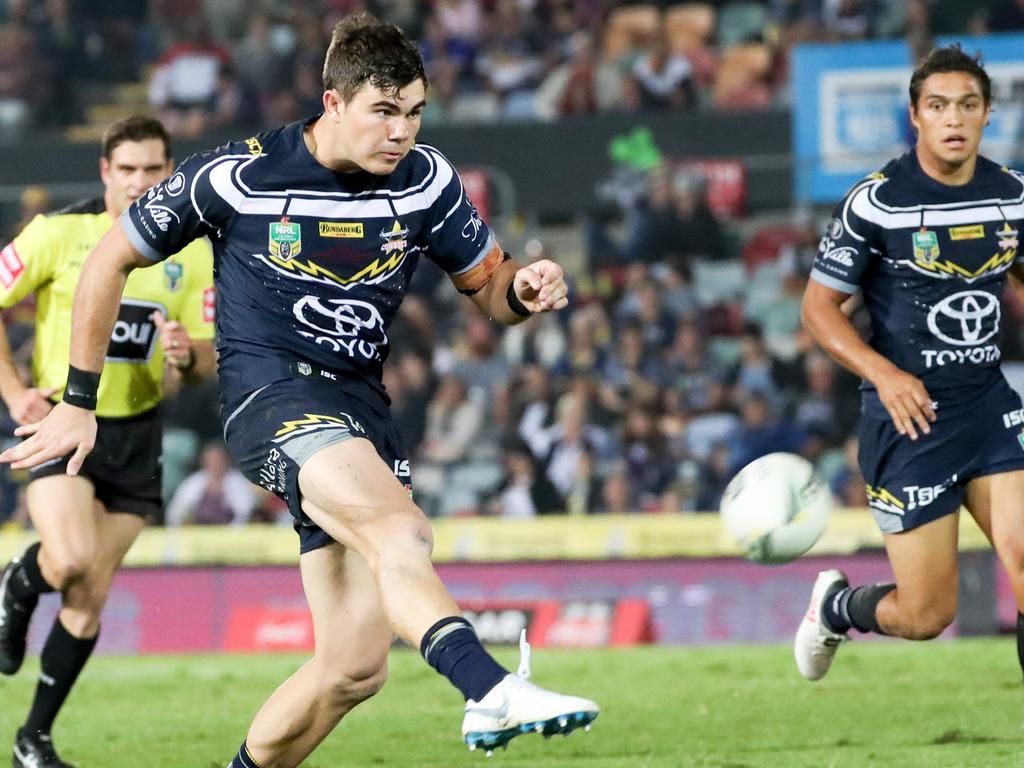 NRL: North Queensland Cowboys Jake Clifford runs water for old boys in  Cairns