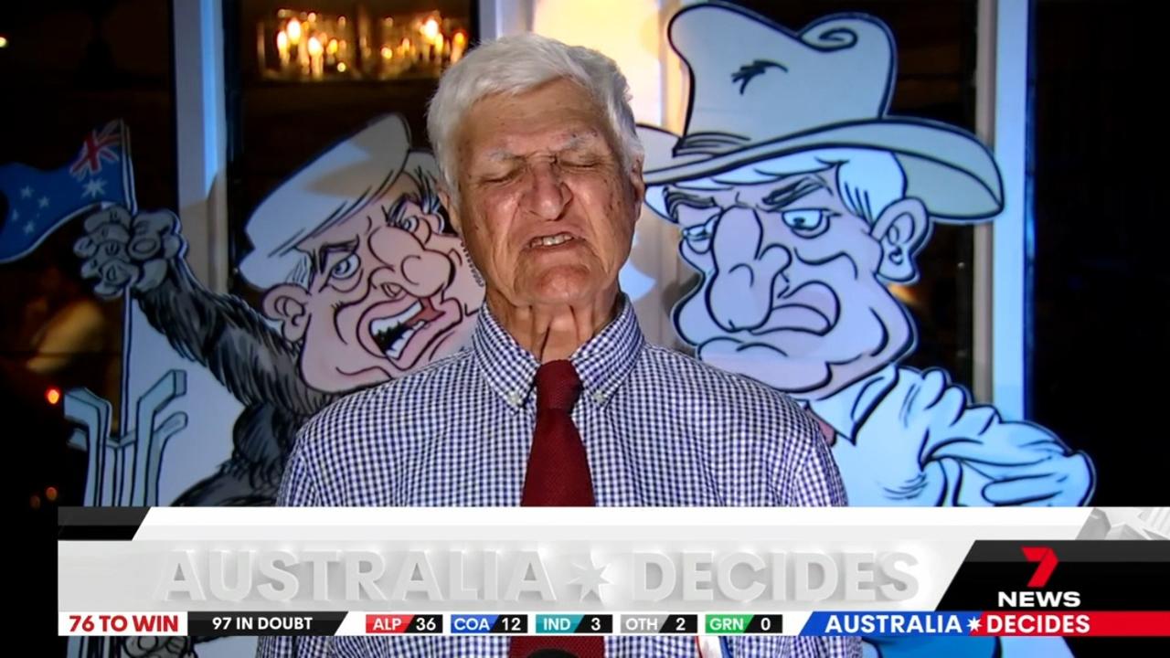 Are the crocodiles in the room with us? Picture: Seven News