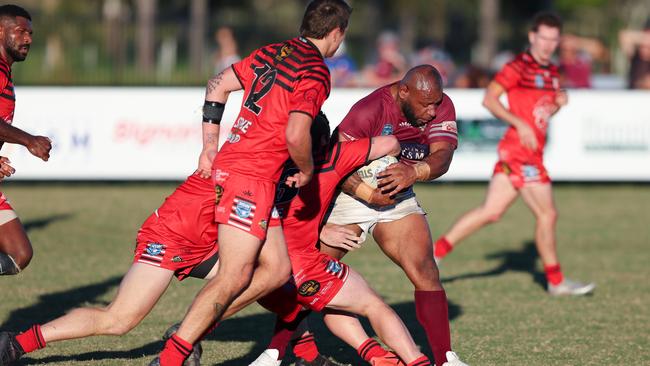 A significant number of footballers from PNG have made an impact in the NRRRL in recent years. Picture: DC Sports Photography