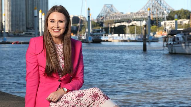 Queensland Environment Minister Meaghan Scanlon says the government is ‘doing the work’ to be able to recycle popper containers in the state, rather than ship the waste offshore. Picture: Annette Dew