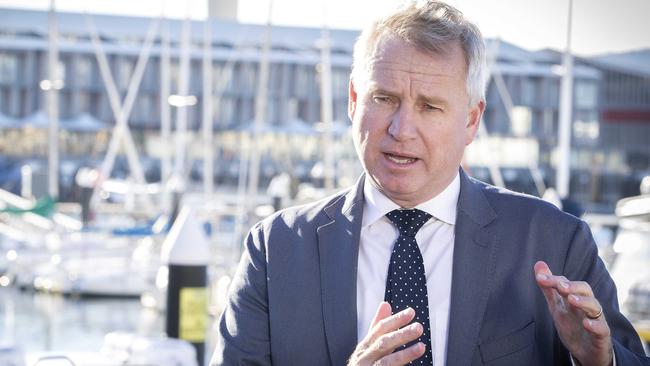 Tasmanian Premier Jeremy Rockliff in Hobart. Picture: Chris Kidd