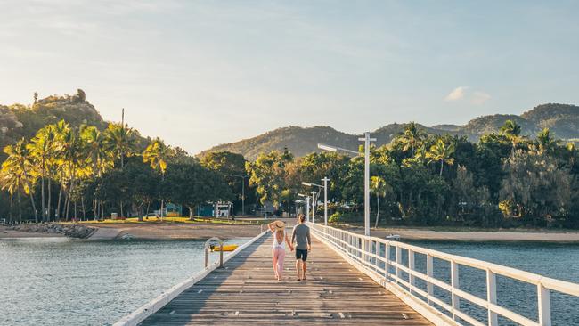 Picnic Bay jetty, Magnetic Island. Picture: TEQ