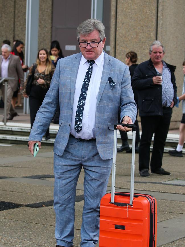 Stephen Barrett is seen leaving Federal Court in Sydney. Picture: NCA NewsWire / Gaye Gerard