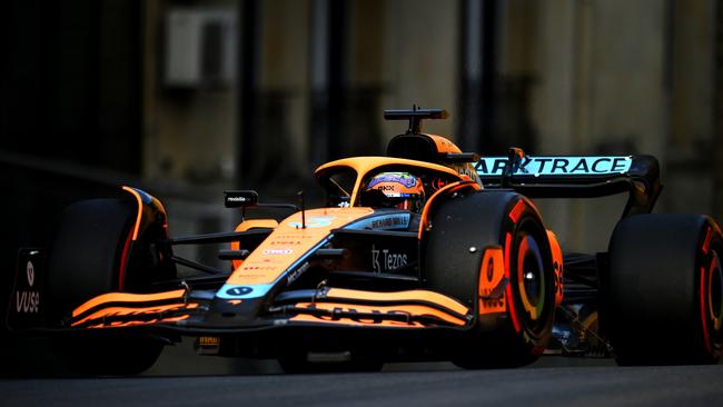 Daniel Ricciardo finished eighth in Baku. Picture: Dan Mullan/Getty