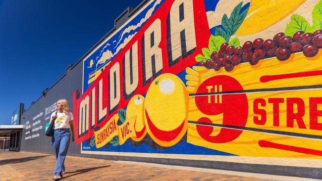 We've taken a shine to Mildura's art scene. Picture: Mildura Tourism.