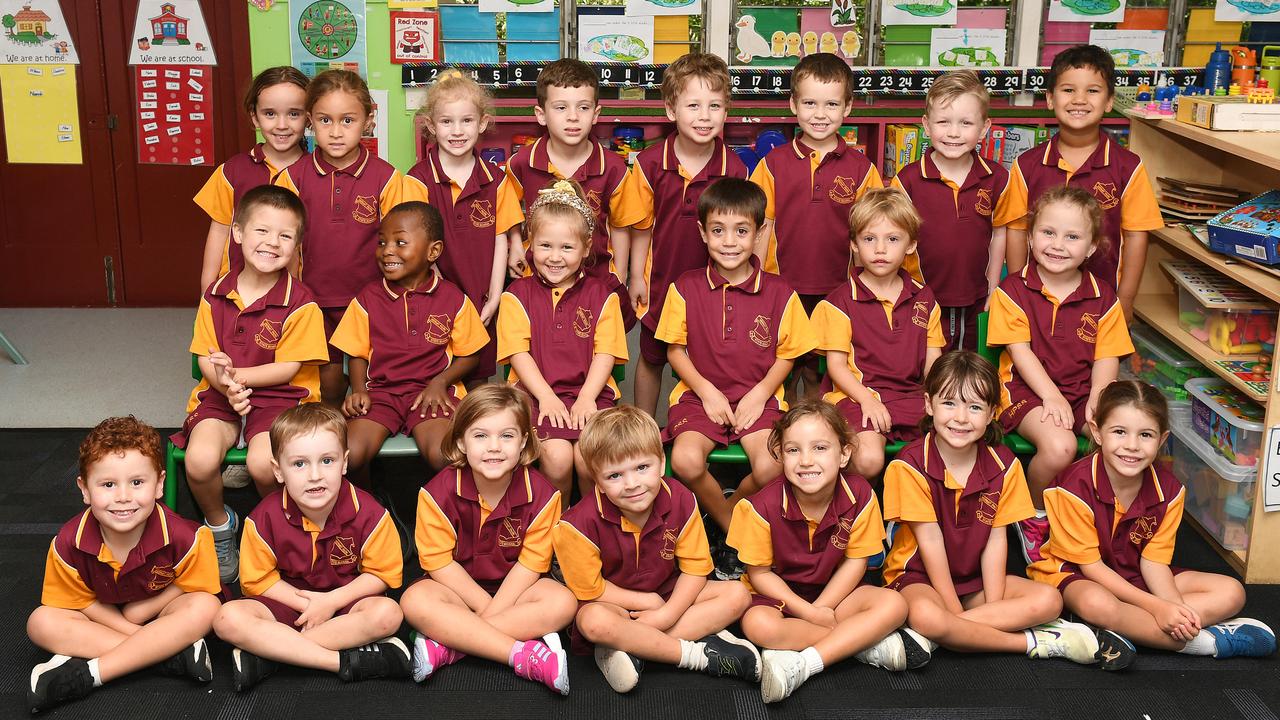 My First Year 2024: Townsville Prep Students Pose For Class Photos 