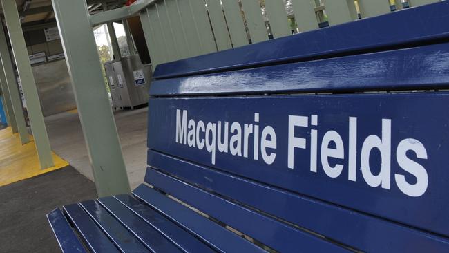 Macquarie Fields railway station is reputedly haunted.