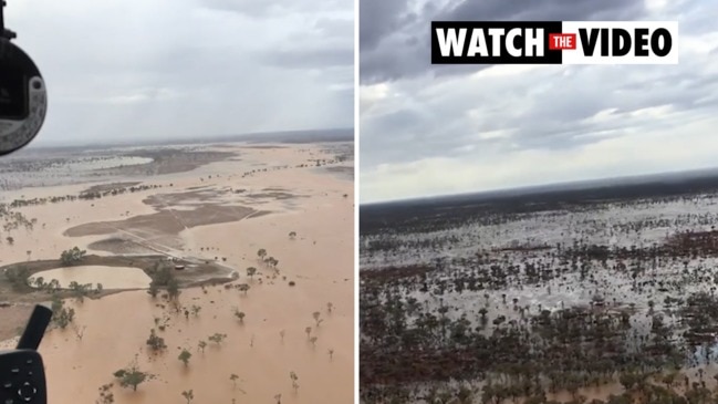 Flooding near Longreach