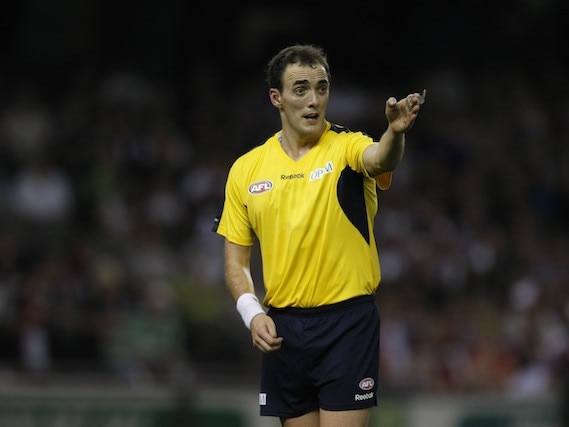 AFL umpire Troy Pannell.