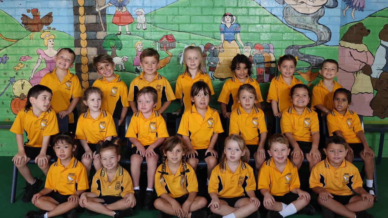 My First Year: Labrador State School Prep R. Back row: Ronan, Caleb, Weston, Elsie, Rosegol, Maddy, Neo. Middle row: Riot, Parker, Oscar, Lilly-Mae, Luca, Abbey-Rose, Kashvi. Front row: Yolanda, Clara, Zoe, Violet, Arlo, Michael Picture Glenn Hampson