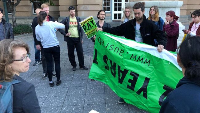 Climate change activists preparing to swarm