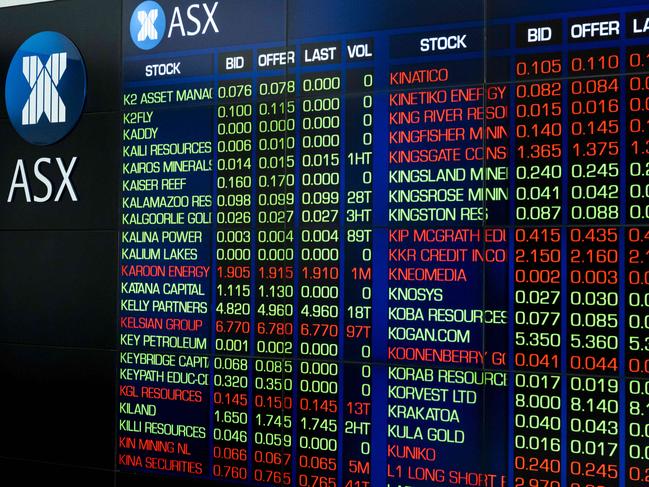 SYDNEY, AUSTRALIA - NCA NewsWire Photos - Thursday, 14 December, 2023:MARKETS WRAPWrap of trading on the Australian share market for the day. Picture: NCA NewsWire / Monique Harmer