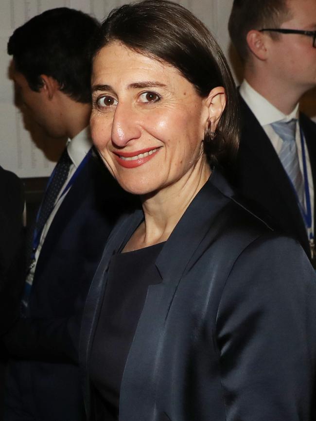 NSW Premier Gladys Berejiklian. Picture: Richard Dobson