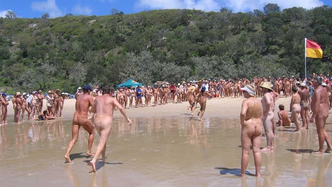 The Nude Olympics at Alexandria Bay have been running since 1986.