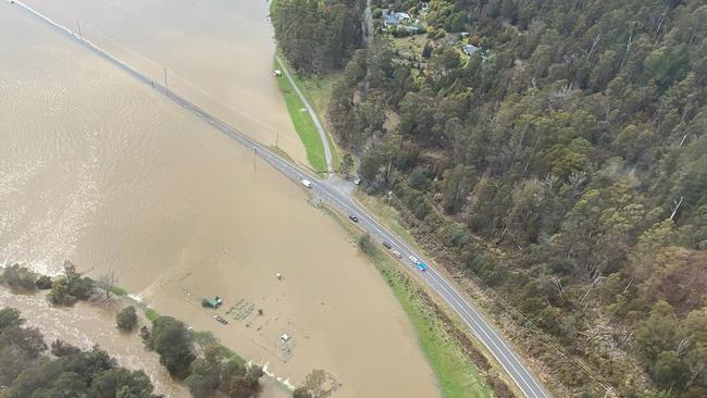 Aerial Footage of Deloraine and Mersey River. October 14. Picture: Tasmania Police