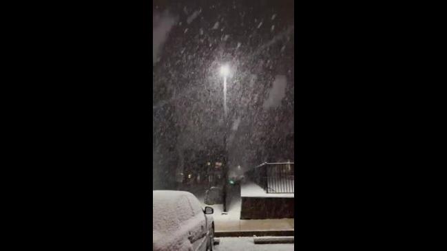 Snow Blankets Parts Of Central Pennsylvania Au — Australias