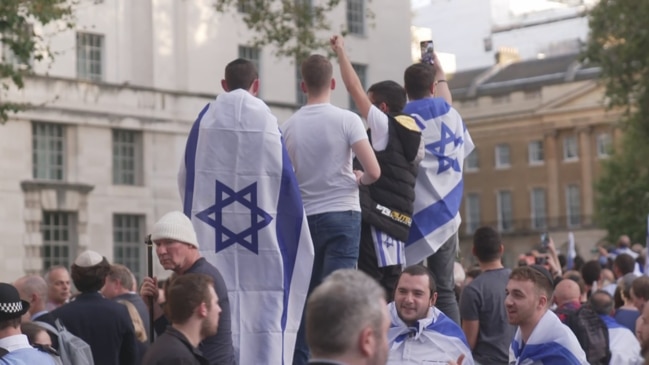 Pro-Israel Vigil Held In Westminster As Conflict Escalates | News.com ...