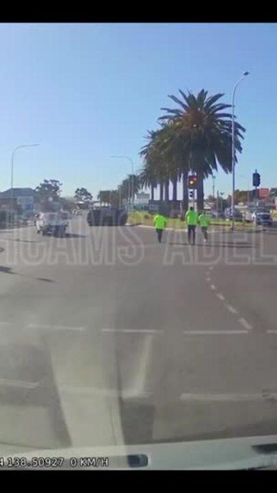 Shocking dashcam footage